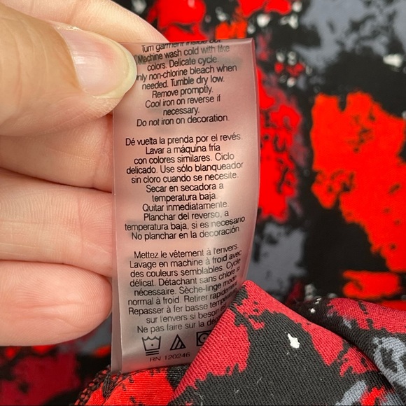 REBEL Wilson X Angels Bell Sleeve Top in Ruby Rock - Picture 11 of 12